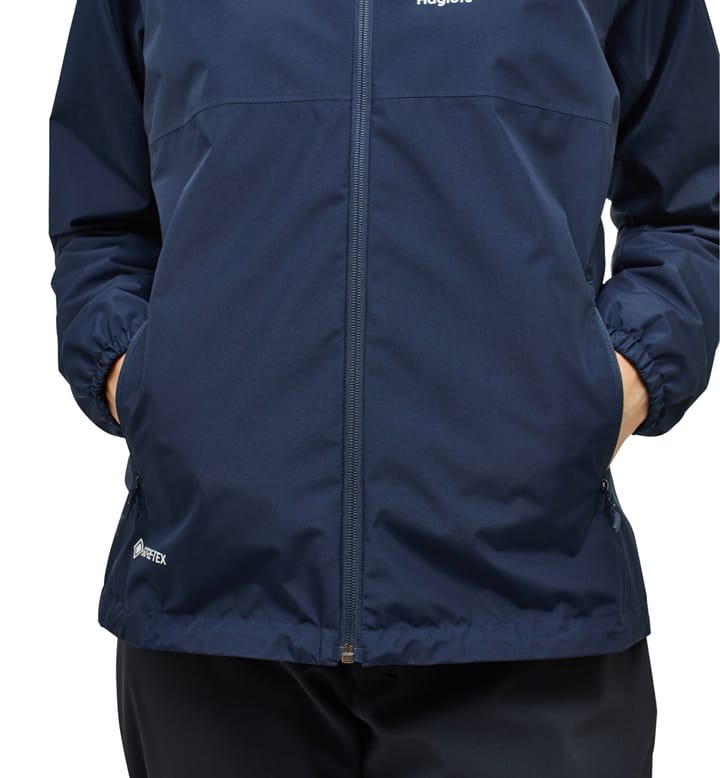 Haglöfs Hajk Gtx Jacket Women Tarn Blue Haglöfs