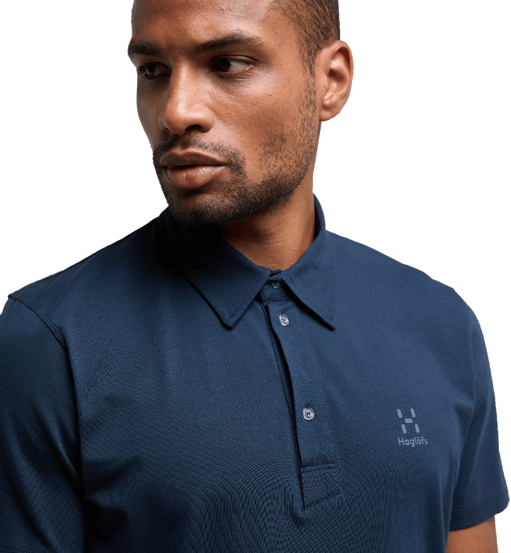 Haglöfs Men's Mirth Polo Tarn Blue Haglöfs