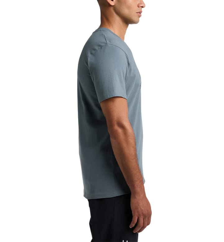 Haglöfs Outsider By Nature Print Tee Men Steel Blue Haglöfs Haglöfs Outsider By Nature Print Tee Men Steel Blue Haglöfs