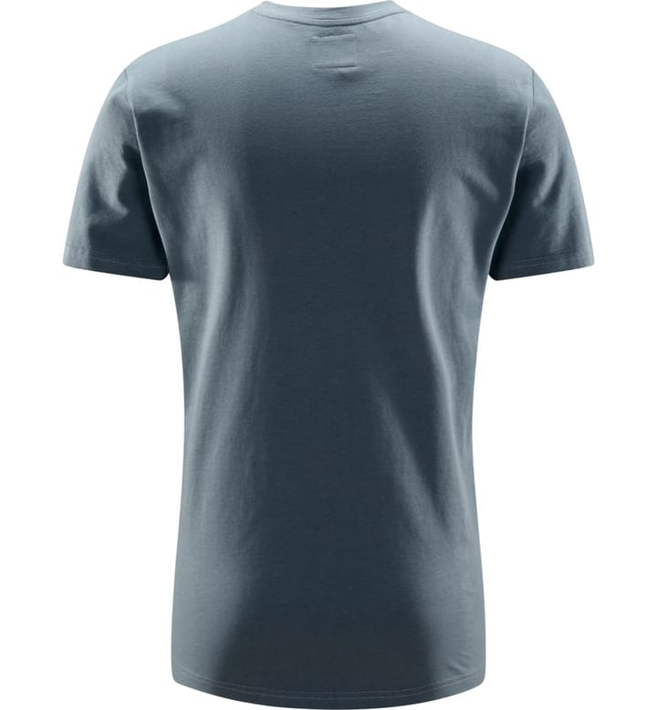 Haglöfs Outsider By Nature Print Tee Men Steel Blue Haglöfs Haglöfs Outsider By Nature Print Tee Men Steel Blue Haglöfs