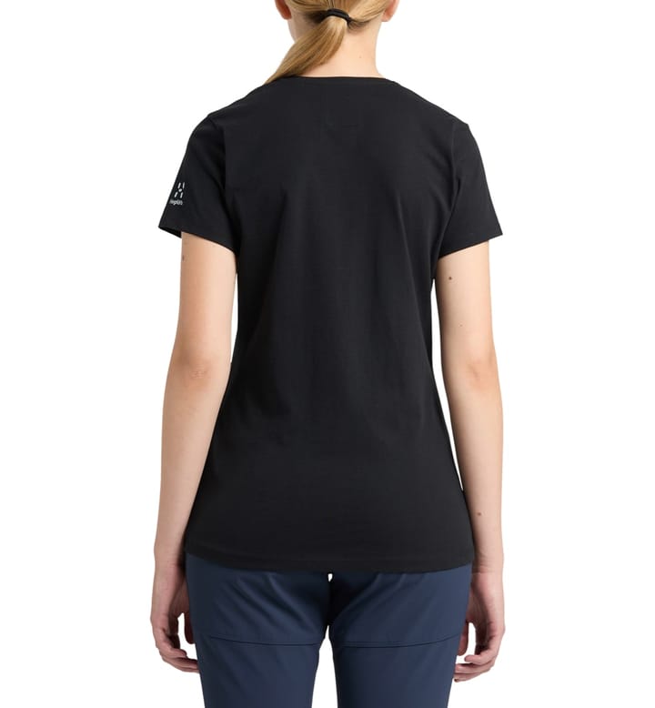 Haglöfs Outsider By Nature Tee Women True Black Haglöfs