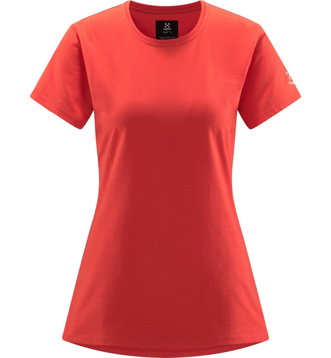 Haglöfs Outsider By Nature Tee Women Poppy Red