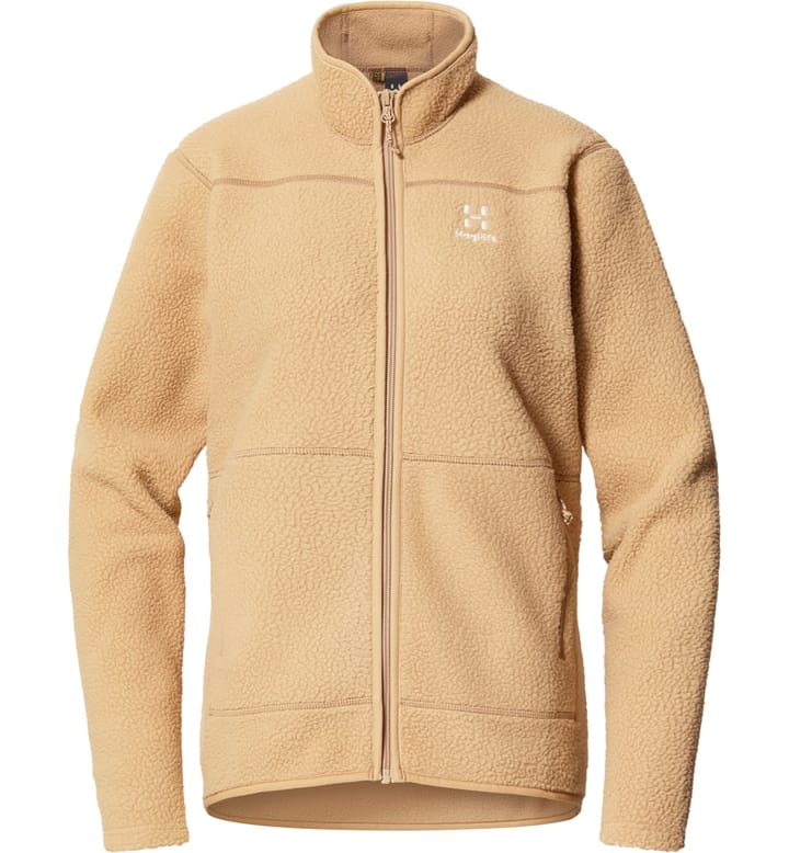 Haglöfs Mossa Pile Jacket Women Sand Haglöfs