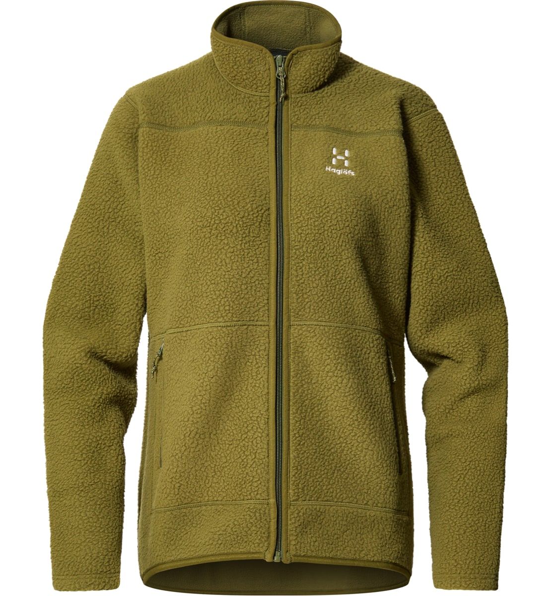 Haglöfs Mossa Pile Jacket Women Olive Green