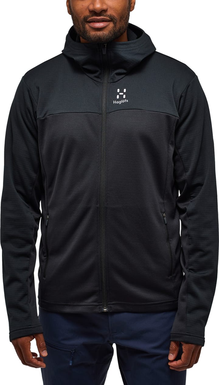 Haglöfs Men's Lark Mid Hood True Black Haglöfs