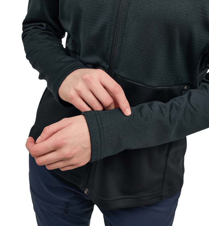 Haglöfs Lark Mid Hood Women True Black Haglöfs Haglöfs Lark Mid Hood Women True Black Haglöfs
