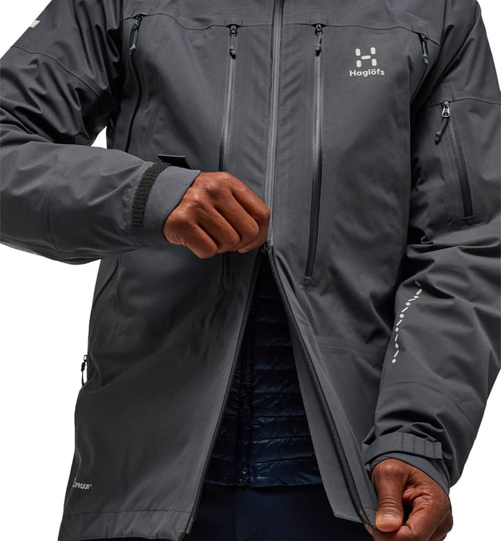 Haglöfs Men's L.I.M Touring Proof Jacket Sunny Yellow/Desert Yellow Haglöfs Haglöfs Men's L.I.M Touring Proof Jacket Sunny Yellow/Desert Yellow Haglöfs