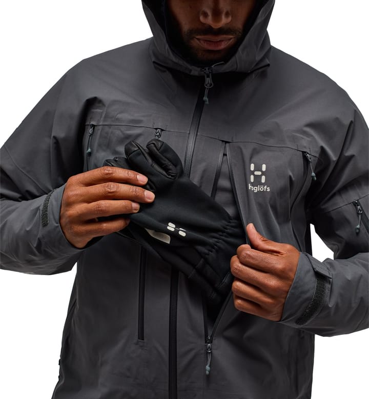 Haglöfs Men's L.I.M Touring Proof Jacket Sunny Yellow/Desert Yellow Haglöfs Haglöfs Men's L.I.M Touring Proof Jacket Sunny Yellow/Desert Yellow Haglöfs