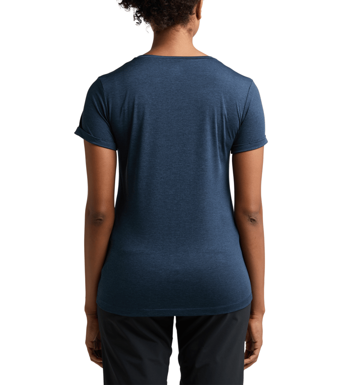 Haglöfs Women's Ridge Hike Tee Tarn Blue Solid Haglöfs