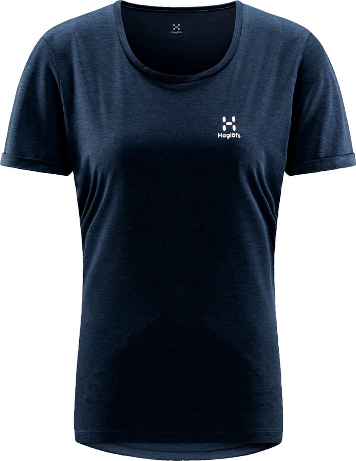 Haglöfs Women's Ridge Hike Tee Tarn Blue Solid Haglöfs