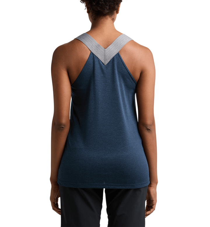 Haglöfs Women's Ridge Tank Tarn Blue Solid Haglöfs