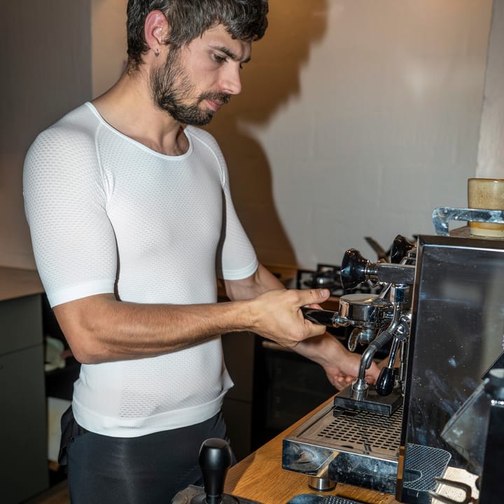 Gripgrab Unisex PACR Ultralight Seamless Short Sleeve Base Layer White Gripgrab