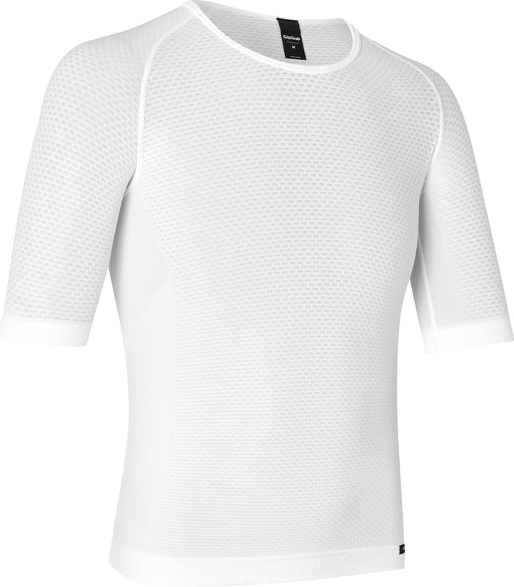 Gripgrab Unisex PACR Ultralight Seamless Short Sleeve Base Layer White Gripgrab