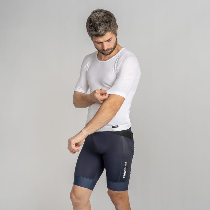 Gripgrab Unisex PACR Ultralight Seamless Short Sleeve Base Layer White Gripgrab