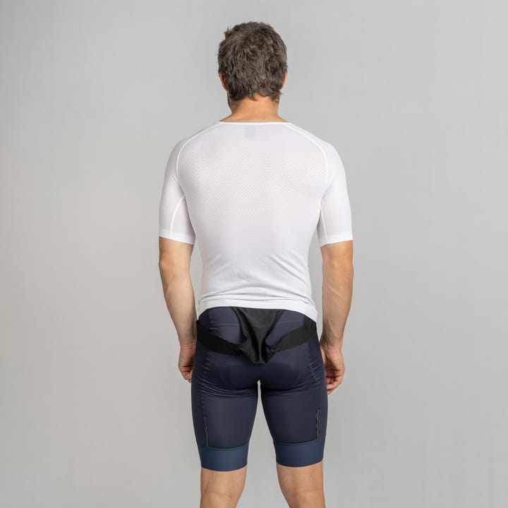 Gripgrab Unisex PACR Ultralight Seamless Short Sleeve Base Layer White Gripgrab