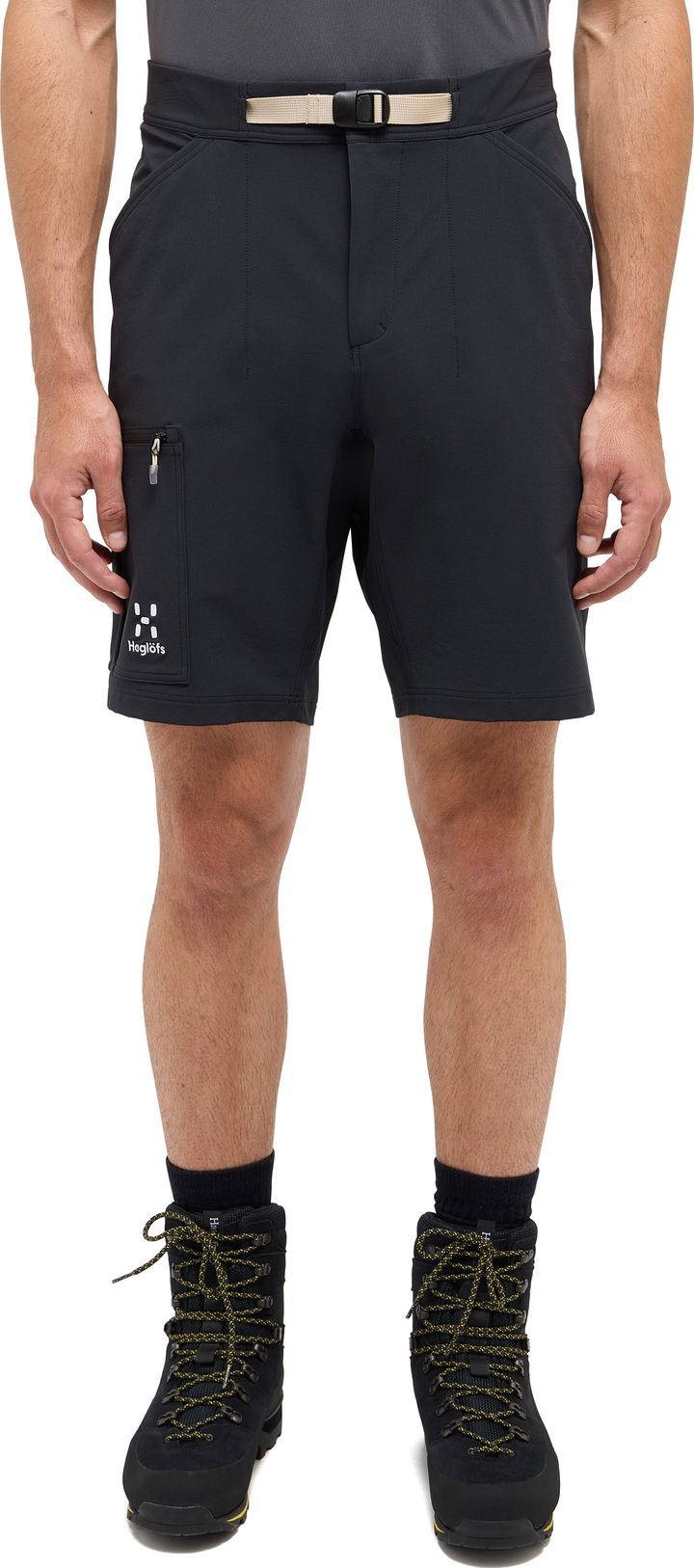 Haglöfs Men's Lizard Softshell Shorts True Black Haglöfs
