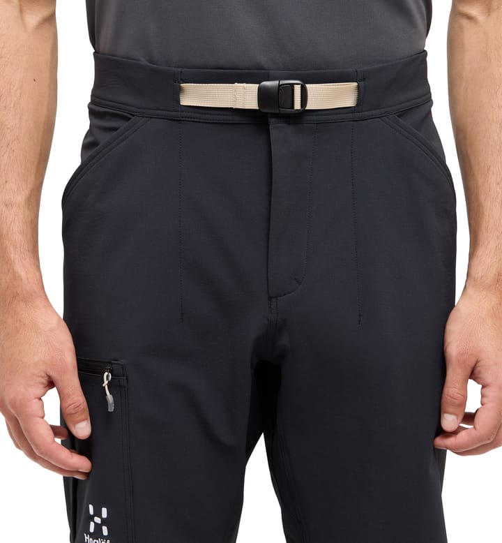 Haglöfs Men's Lizard Softshell Shorts True Black Haglöfs