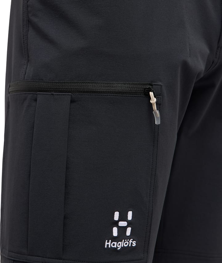 Haglöfs Men's Lizard Softshell Shorts True Black Haglöfs