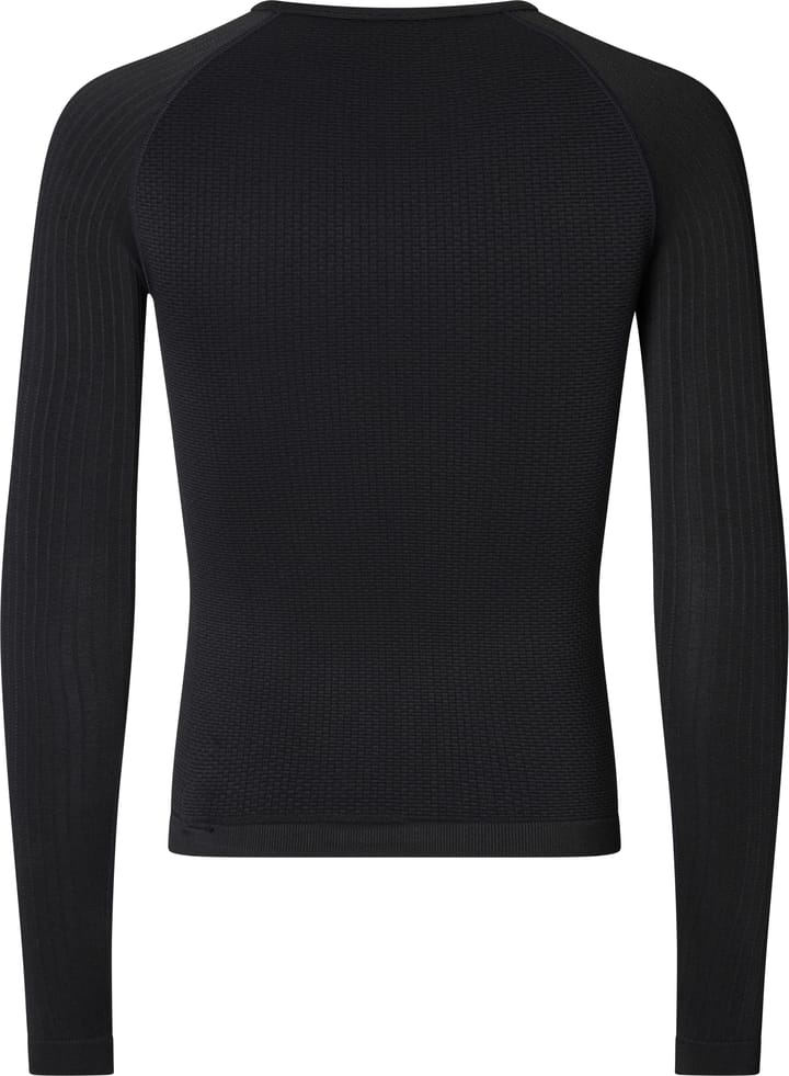 Gripgrab Unisex PACR Spring-Autumn Seamless Long Sleeve Base Layer Black Gripgrab