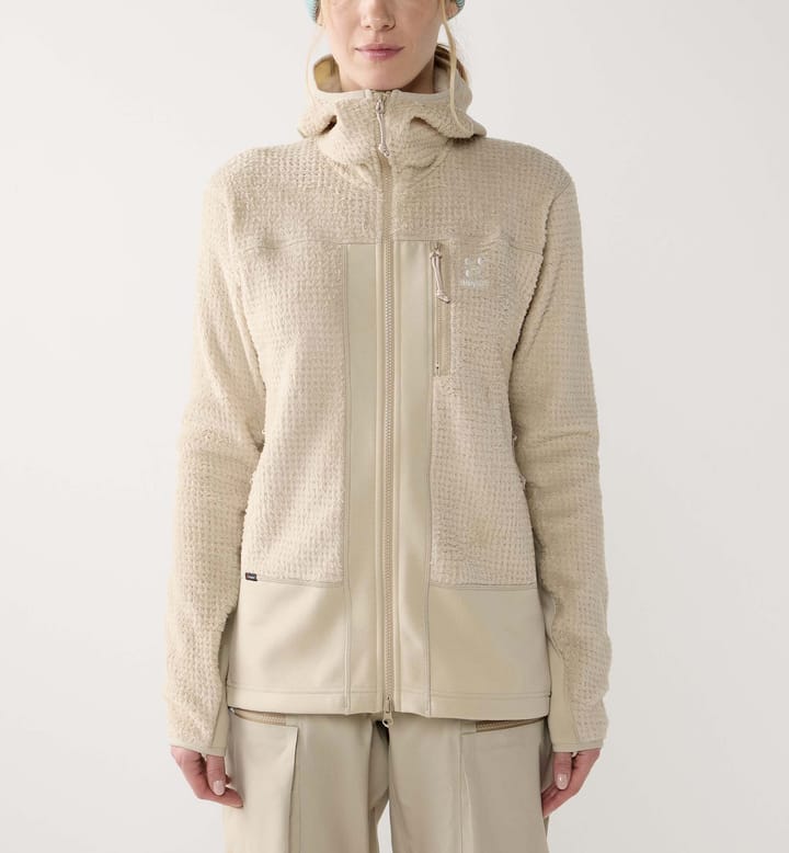 Haglöfs Women's Vassi Mid Hood Chalk Beige Haglöfs