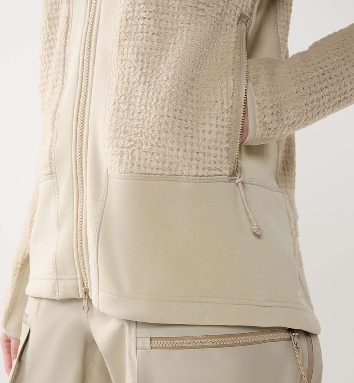 Haglöfs Women's Vassi Mid Hood Chalk Beige Haglöfs