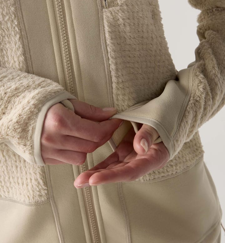 Haglöfs Women's Vassi Mid Hood Chalk Beige Haglöfs