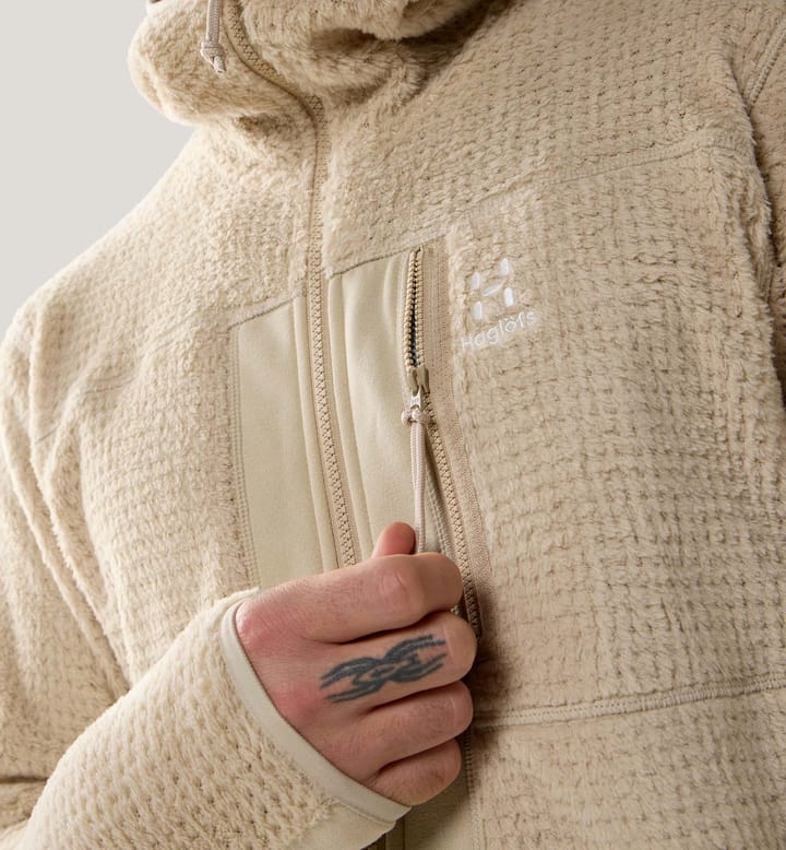 Haglöfs Men's Vassi Mid Hood Chalk Beige Haglöfs
