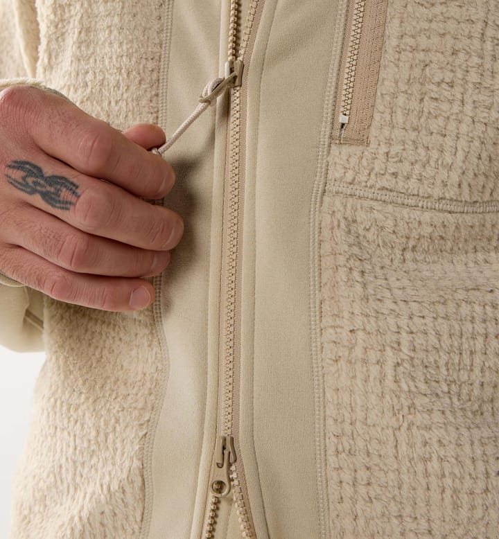 Haglöfs Men's Vassi Mid Hood Chalk Beige Haglöfs