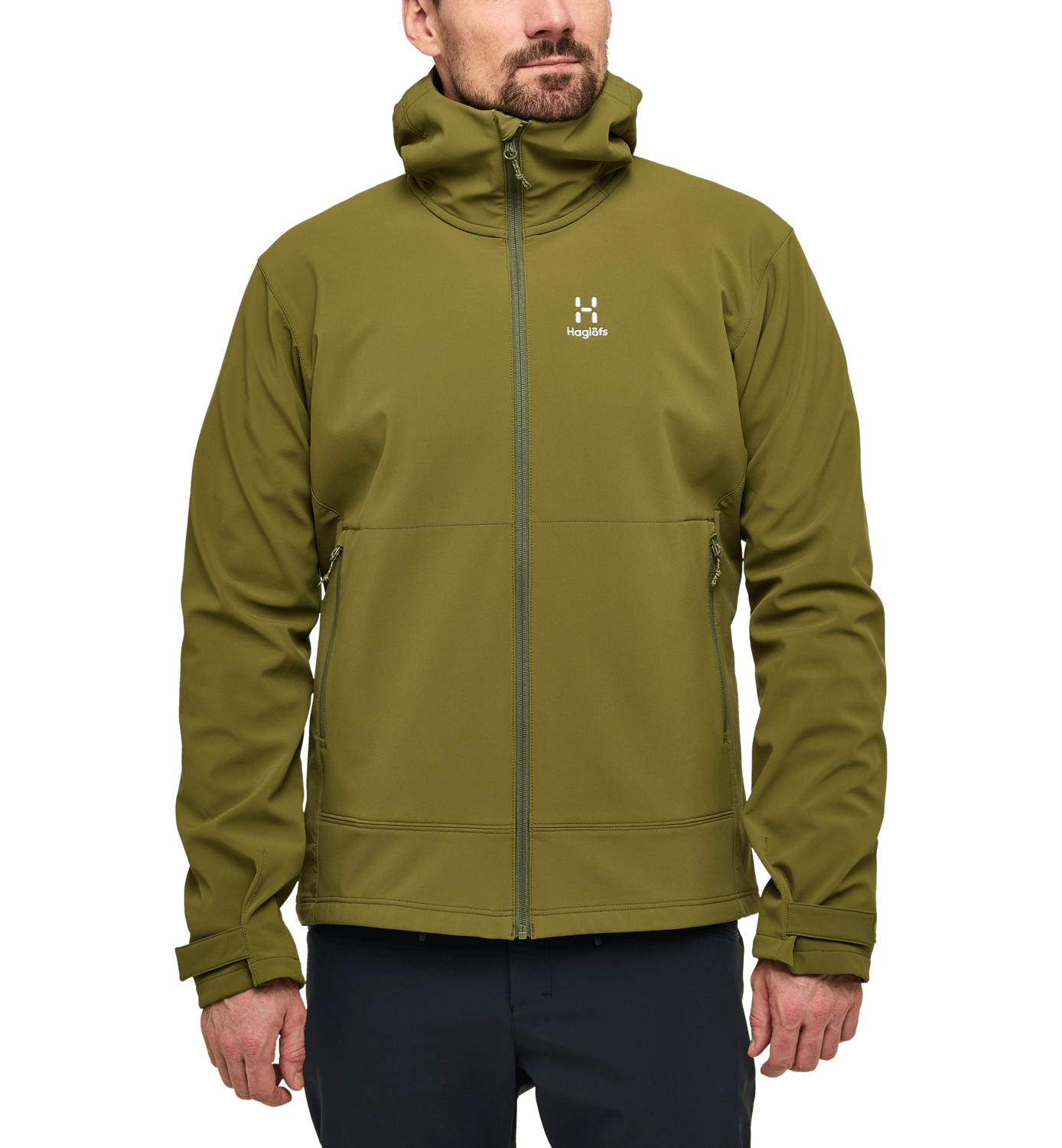 HAGLOFS　BIVVY DOWN HOOD 緑 グリーン アジアM相当 Haglofs Mens Bivvy Down Hood - Nordic Outdoor