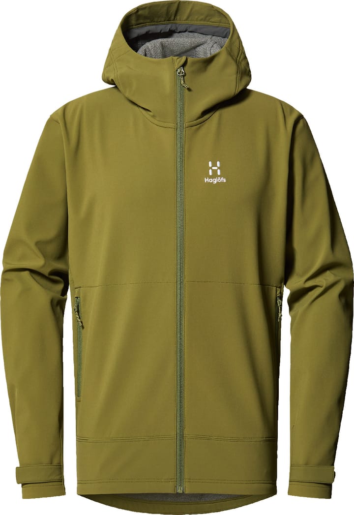 Haglöfs Men's Chilly Softshell Hood Olive Green Haglöfs