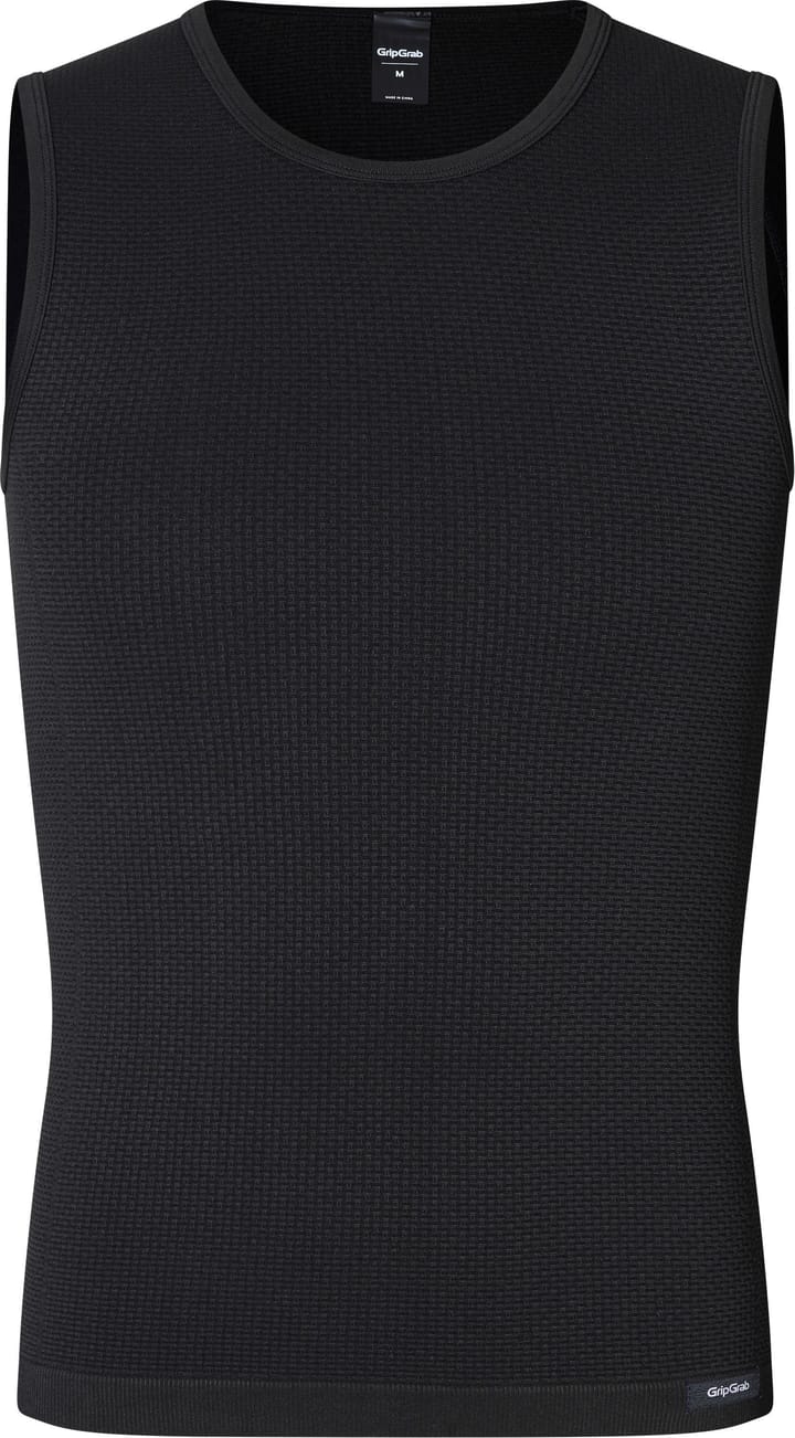 Gripgrab Unisex PACR Spring-Autumn Seamless Sleeveless Base Layer Black Gripgrab
