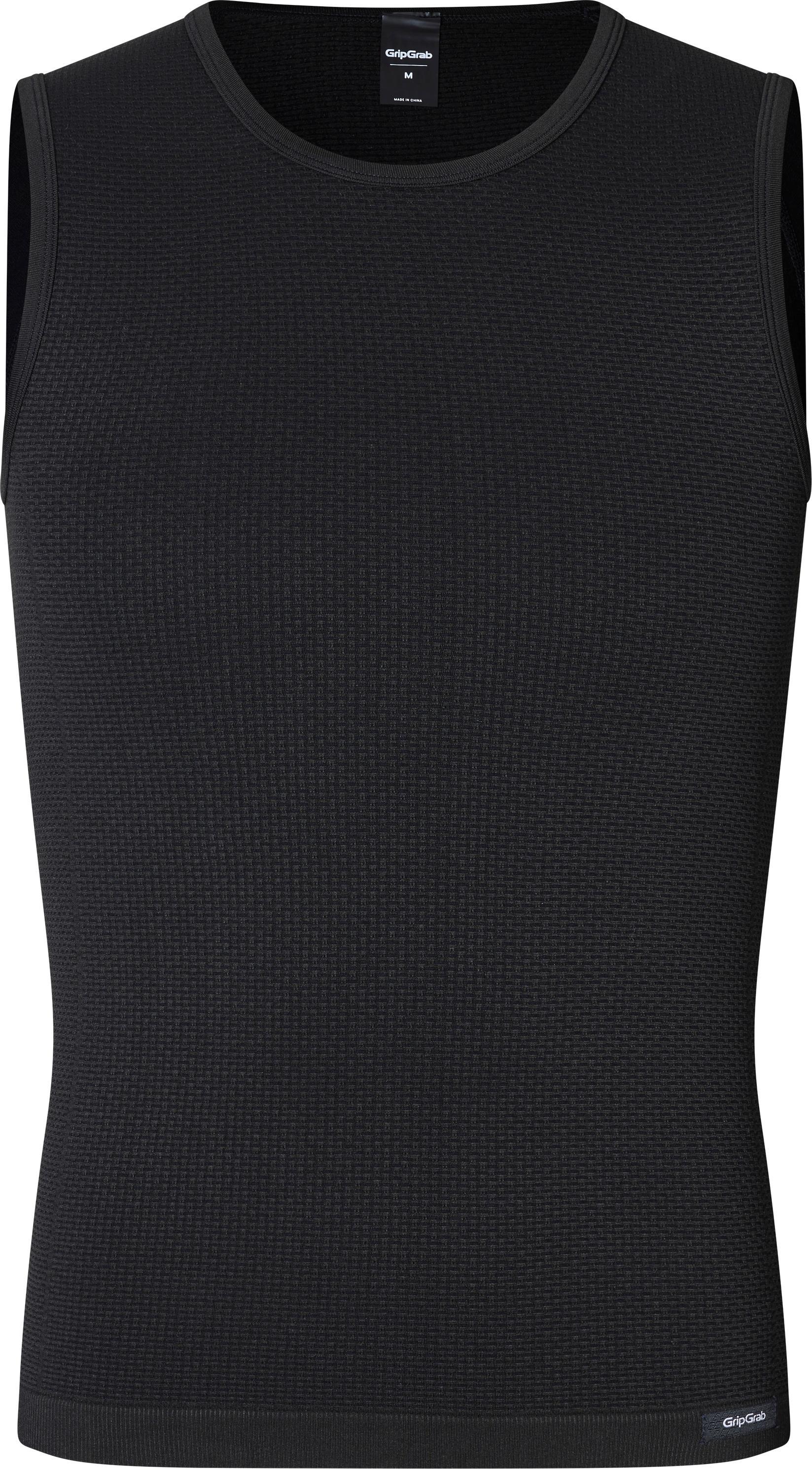 GripGrab Unisex PACR Spring-Autumn Seamless Sleeveless Base Layer toppar & linnen herr
