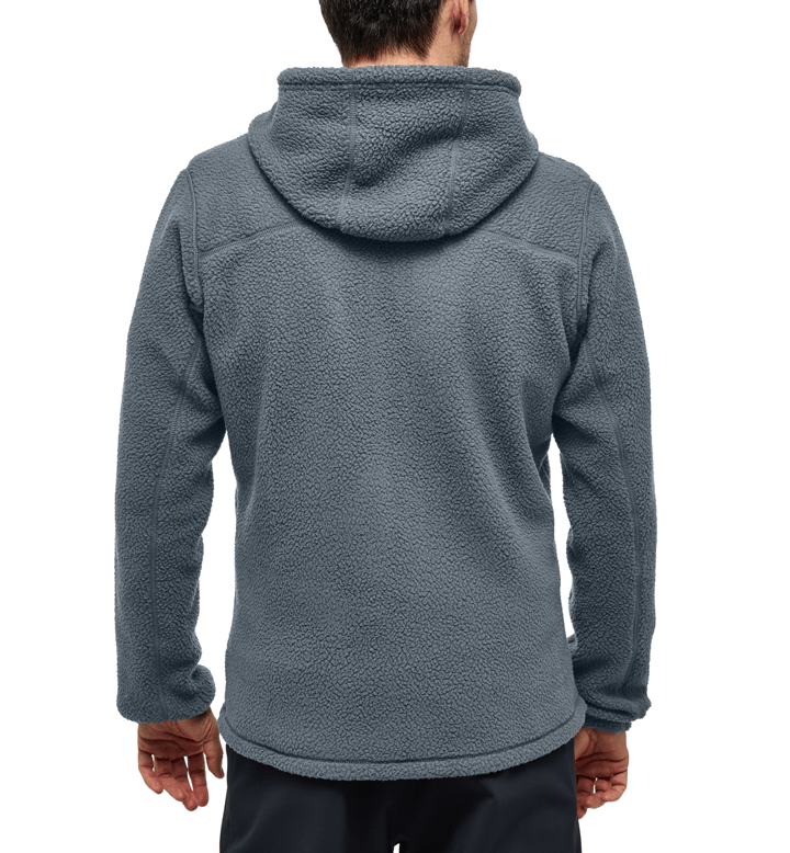 Haglöfs Men's Malung Pile Hood Steel Blue Haglöfs