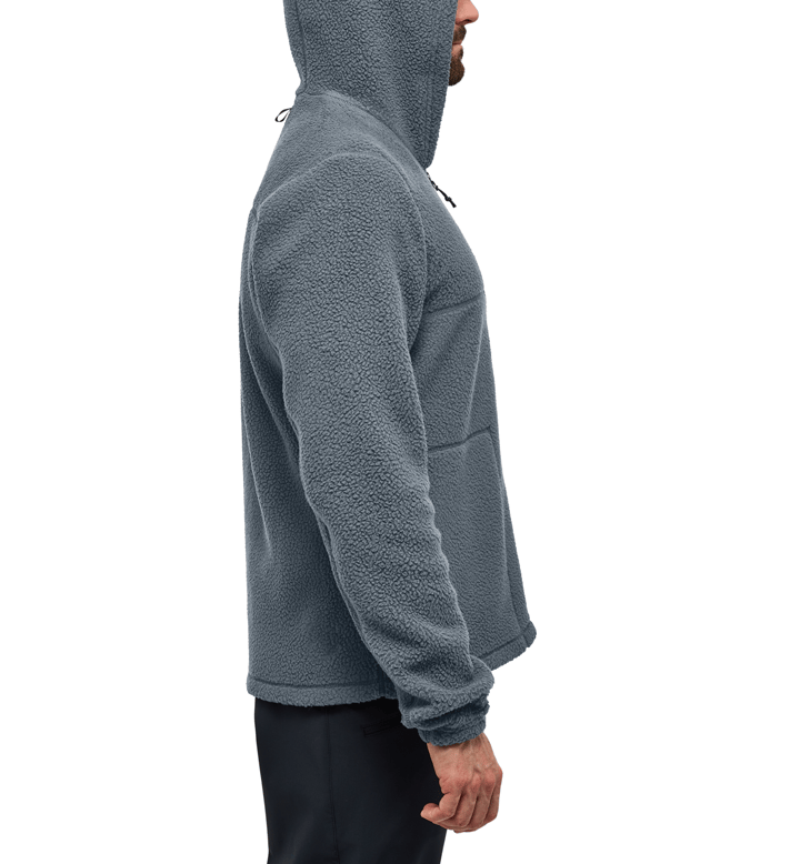 Haglöfs Men's Malung Pile Hood Steel Blue Haglöfs