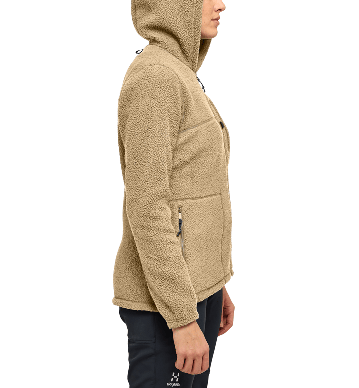 Haglöfs Women's Malung Pile Hood Sand Haglöfs