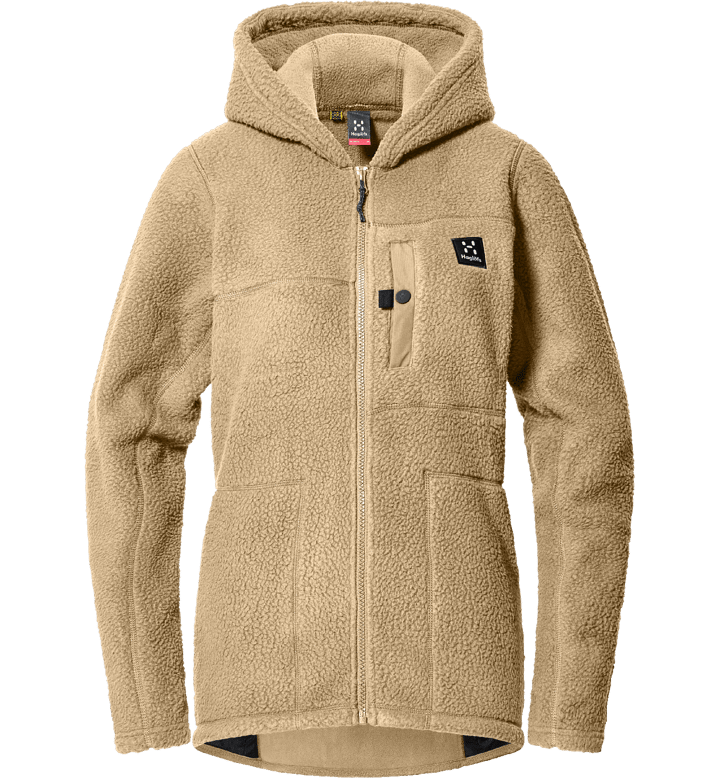 Haglöfs Women's Malung Pile Hood Sand Haglöfs