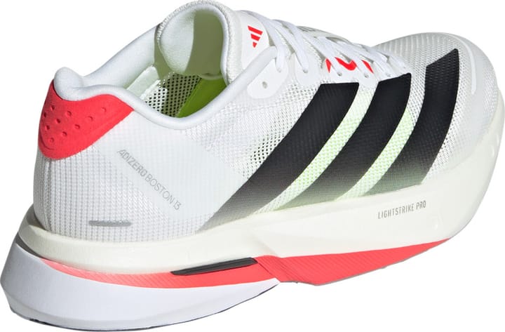 Adidas Women's Adizero Boston 13 Cloud White/Core Black/Lucid Red Adidas