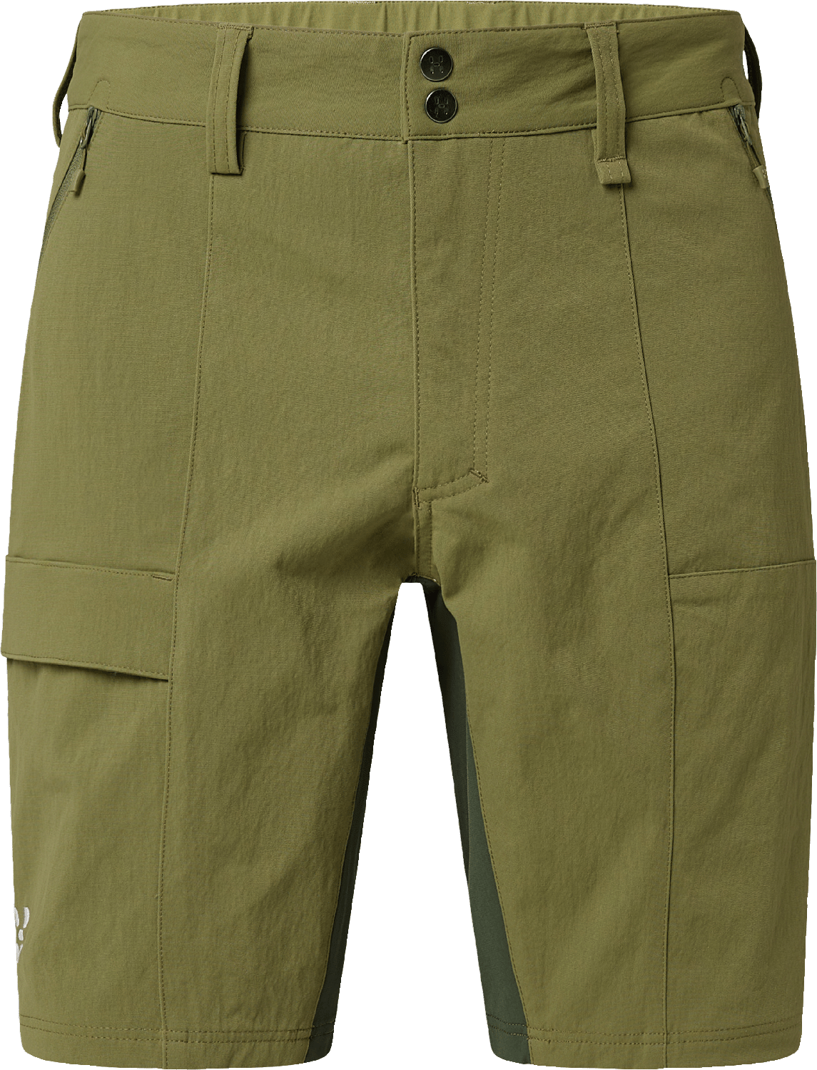 Haglöfs Men's Mid Standard Shorts Olive Green/Seaweed Green