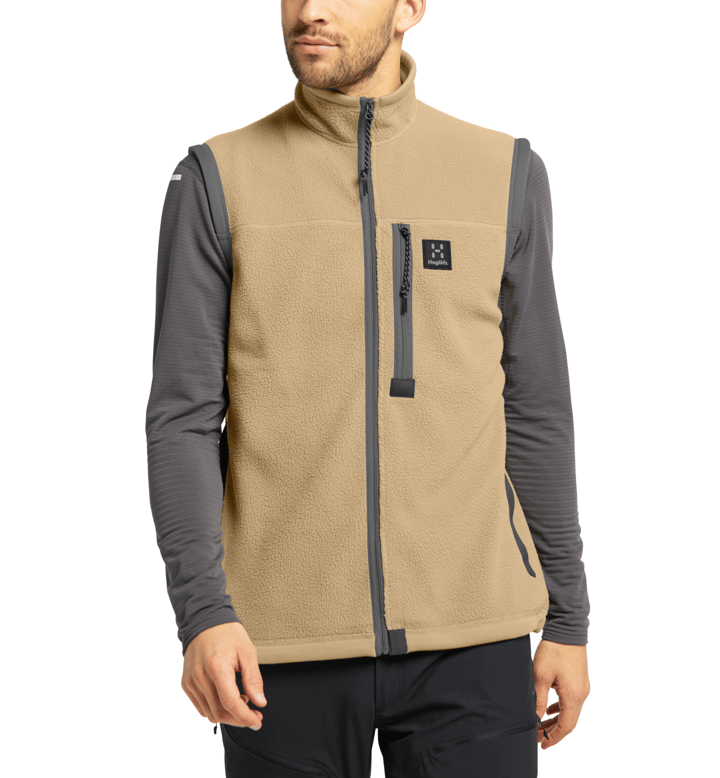 Haglöfs Men's Malung Pile Vest Sand Haglöfs