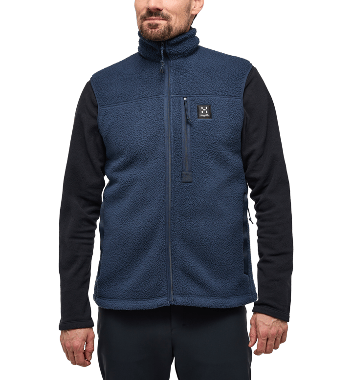 Haglöfs Men's Malung Pile Vest Tarn Blue Haglöfs