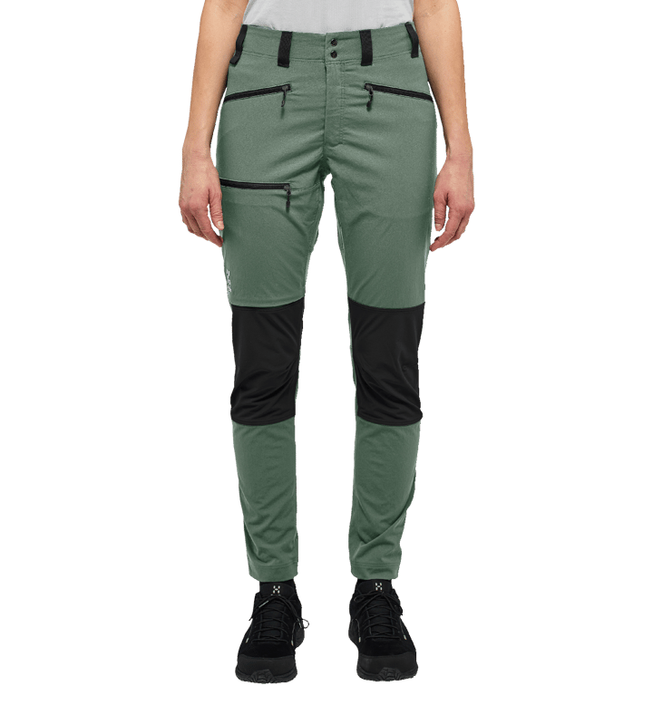 Women's Mid Slim Pant Fjell Green/True Black Haglöfs