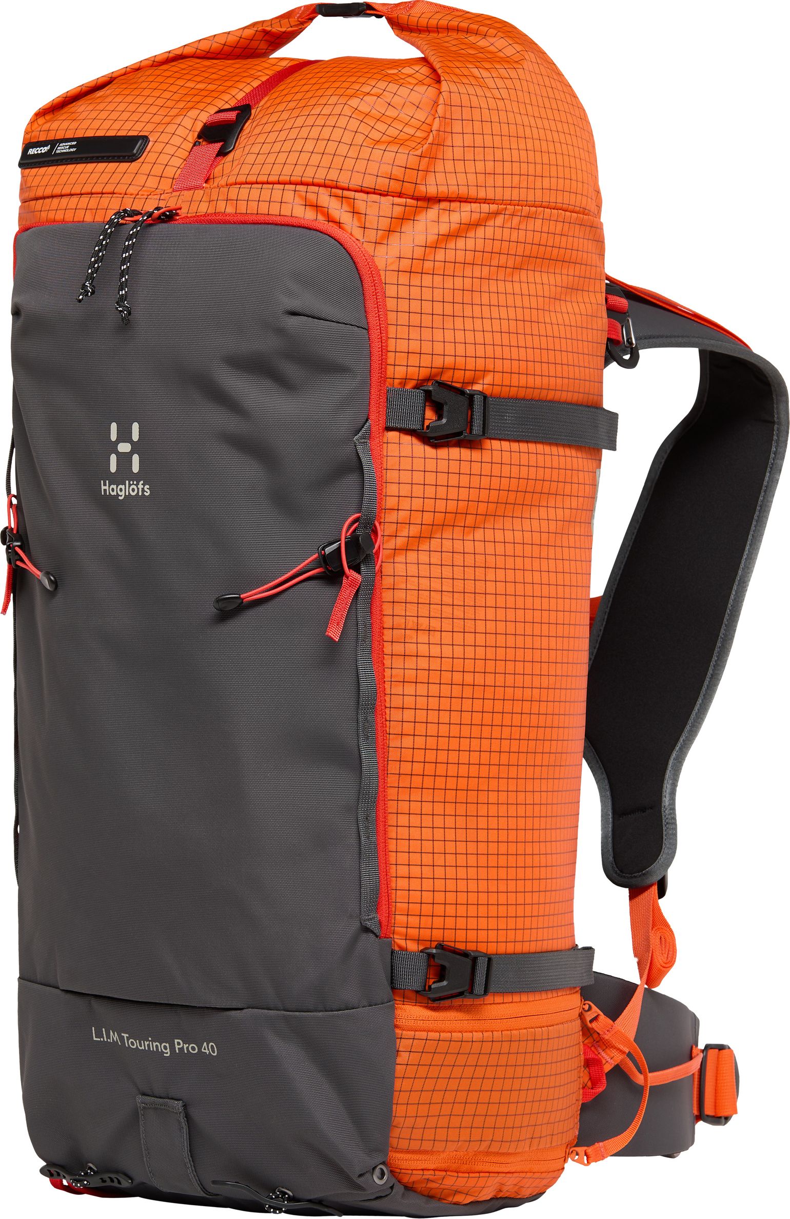 Haglöfs L.I.M Touring Pro 40 Magnetite/Blaze Orange