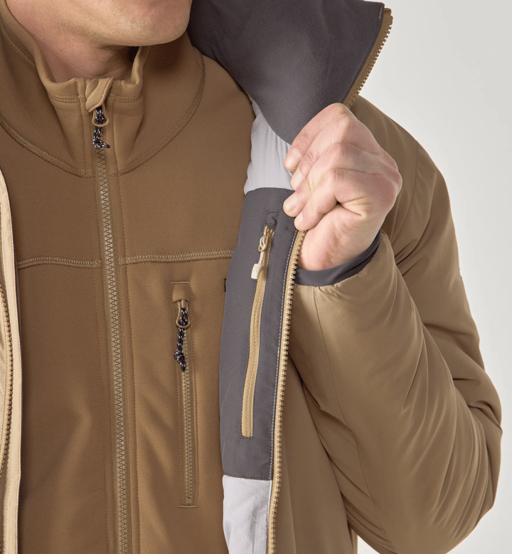 Haglöfs Men's Mimic Alert Hood Oak Brown Haglöfs