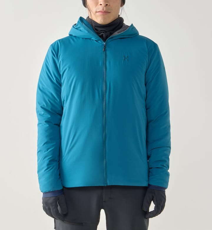 Haglöfs Mimic Alert Hood Men Deep Teal Haglöfs Haglöfs Mimic Alert Hood Men Deep Teal Haglöfs