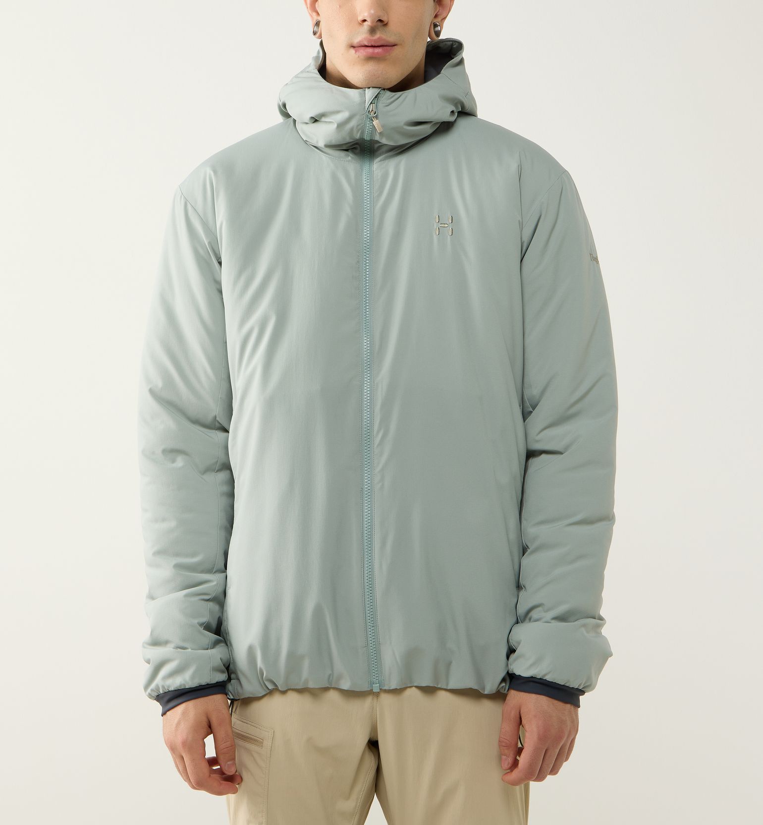 Haglöfs Men's Mimic Alert Hood Dew Green