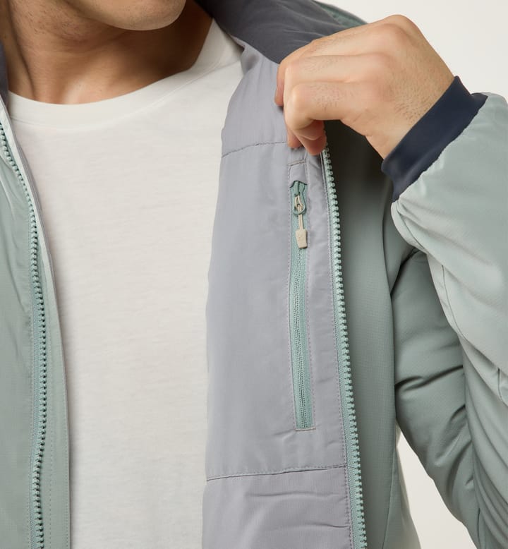 Haglöfs Men's Mimic Alert Hood Dew Green Haglöfs