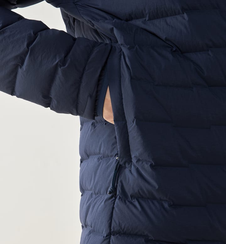 Haglöfs Men's Spitz Down Hood Tarn Blue Haglöfs Haglöfs Men's Spitz Down Hood Tarn Blue Haglöfs
