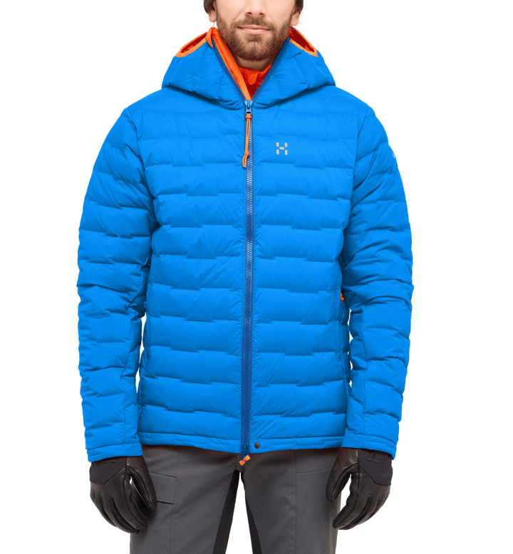 Haglöfs Men's Spitz Down Hood Electric Blue Haglöfs Haglöfs Men's Spitz Down Hood Electric Blue Haglöfs