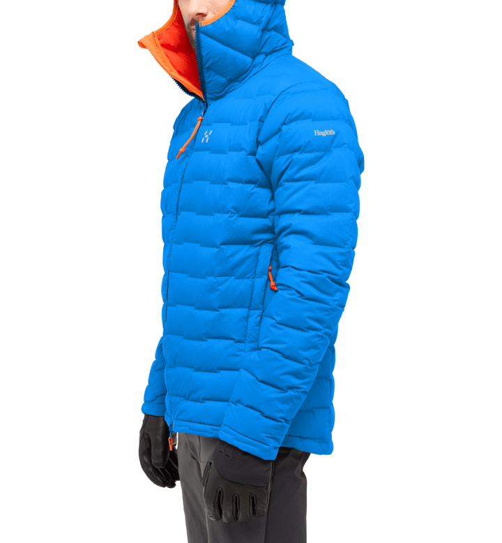 Haglöfs Men's Spitz Down Hood Electric Blue Haglöfs Haglöfs Men's Spitz Down Hood Electric Blue Haglöfs