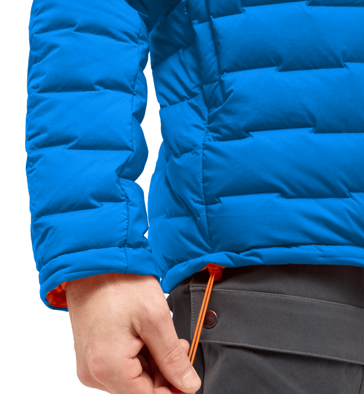 Haglöfs Men's Spitz Down Hood Electric Blue Haglöfs Haglöfs Men's Spitz Down Hood Electric Blue Haglöfs